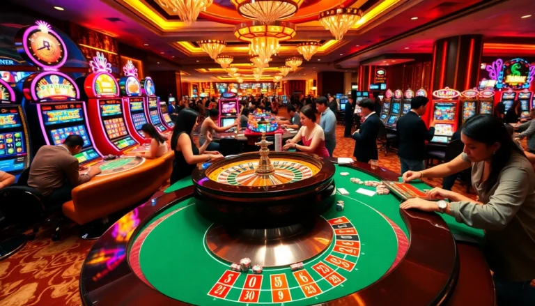 Experience the thrill of winning at the casino with players at tables featuring action and excitement, connected to https://uu88.ngo/.